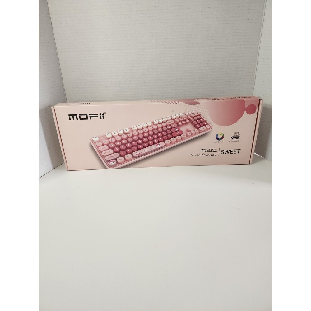 Mofii Wired Sweet Pink Keyboard
